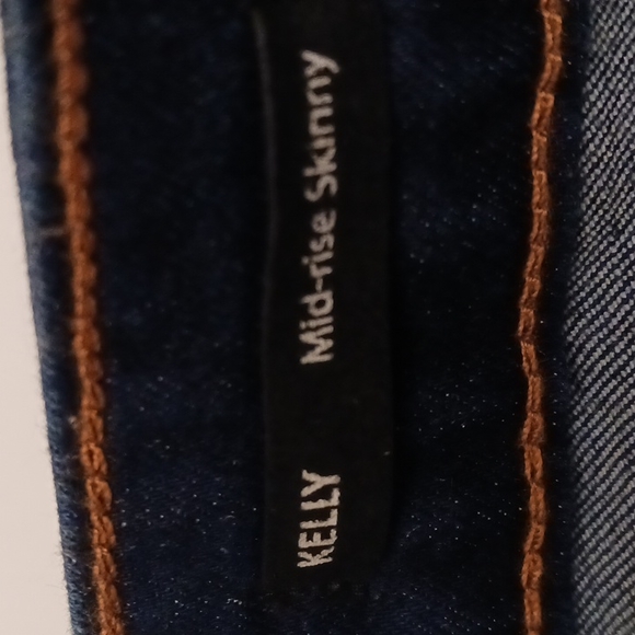 Tahari Kelly size 24W women's mid-rise skinny night sky wash dark blue j… - Picture 13 of 17